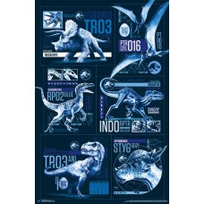 Jurassic World 2 - Grid Poster Print   